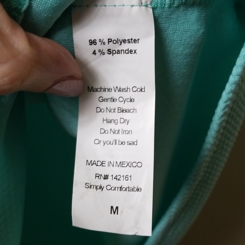 NWT LuLaRoe Amelia in solid two tone colors - Picture 7 of 7